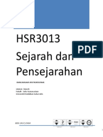 HSR 3013 Sejarah Dan Pensejarahan