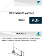 Resistência FEMM - Exercício Tensão 1