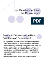 Economic Development and The Environment