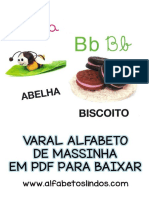 Alfabeto de Massinha PDF