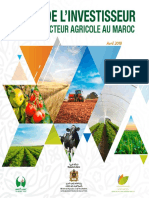 Le Guide de L'investisseur Dans Le Secteur Agricole Au Maroc en Français