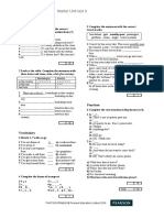 Starter Unit Test 6: Grammar