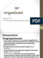 Materi 8 - Struktur Organisasi