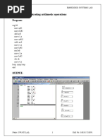 ES cycle 1 programs