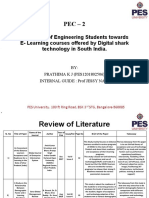 Readiness of Engineering Students Towards E-Learning Courses Offered by Digital Shark Technology in South India