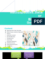 Retrospective Data or Big Data: Quratulain Bm-001