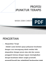 Profesi Akupunktur Terapis