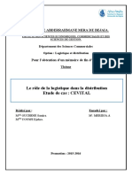 Le Rôle de La Logistique Dans La Distribution PDF