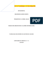 Relación Entre La Tecnología y La Investigación