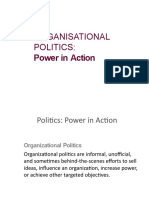 Organisational Politics:: Power in Action