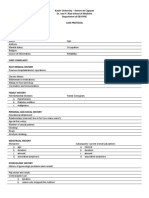 Xavier University - Ateneo de Cagayan Dr. Jose P. Rizal School of Medicine Department of OB GYNE Case Protocol