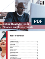 Online Dual Master in Finance and Investments