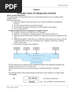 Module I - OS