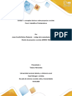 Fase 2 - Identificar Problemáticas ..