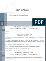 10matriz de Cambio de Base