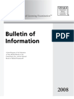 Bulletin USMLE 2008