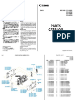 Canon EOS M Parts Catalog