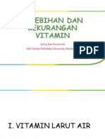 Kelebihan Dan Kekurangan Vitamin