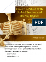 Care of Patients with Skeletal Traction and External Fixation