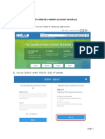 How To Create A Parent Account On Idéllo: Et Click On "SIGN IN" at The Top Right Corner