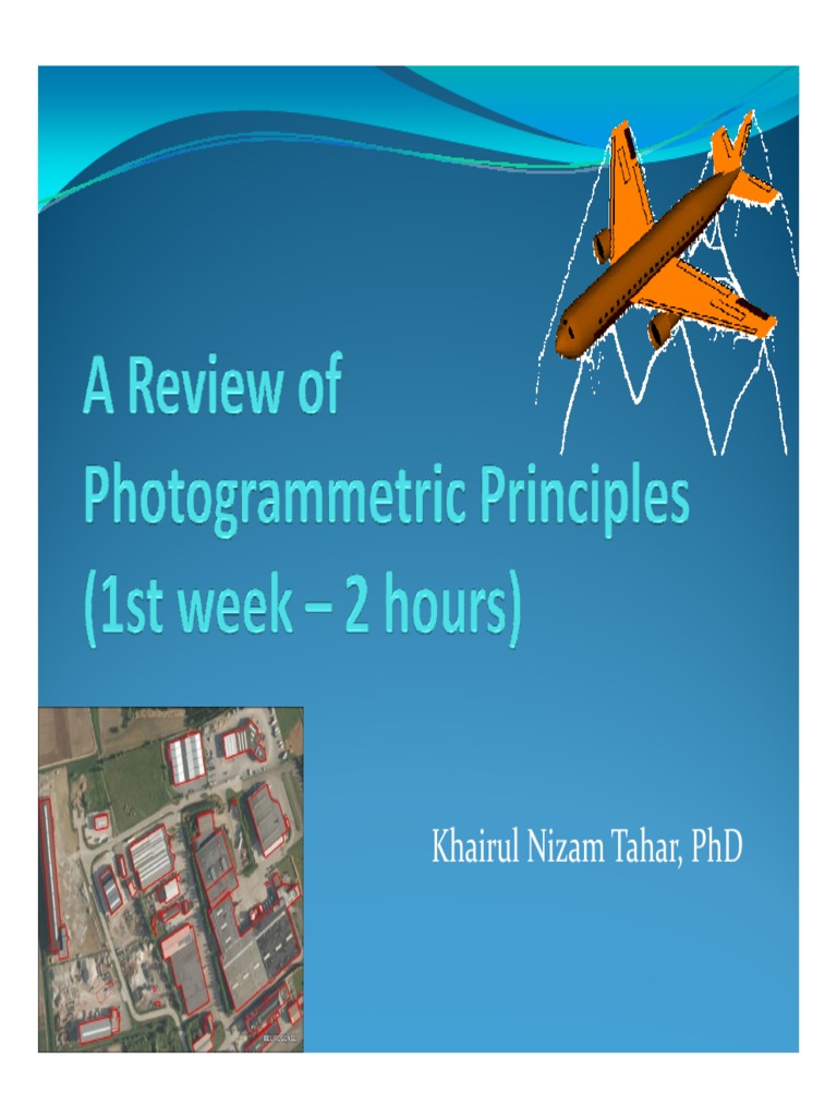 Photogrammetry: Theory and Techniques | PDF | Camera | Cartesian ...