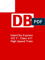 Intercity Express Ice T - Class 411 High Speed Train