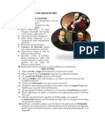 Cuestionario Quevedo Gongora y Cervantes