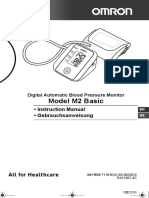 Omron M2 Basic User Manual