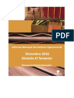 Informe Gestión Operacional Diciembre 2016 PDF