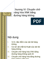 Chương IV Vận tải hàng không