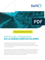 Impacto Del Coronavirus en La Cadena Agro en Colombia PDF
