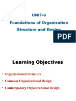 Organizational Structure and Design Fundamentals