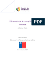 Informe Final IX Encuesta Acceso y Usos Internet 2017 PDF