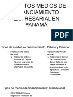 Medios financiamiento empresarial Panamá