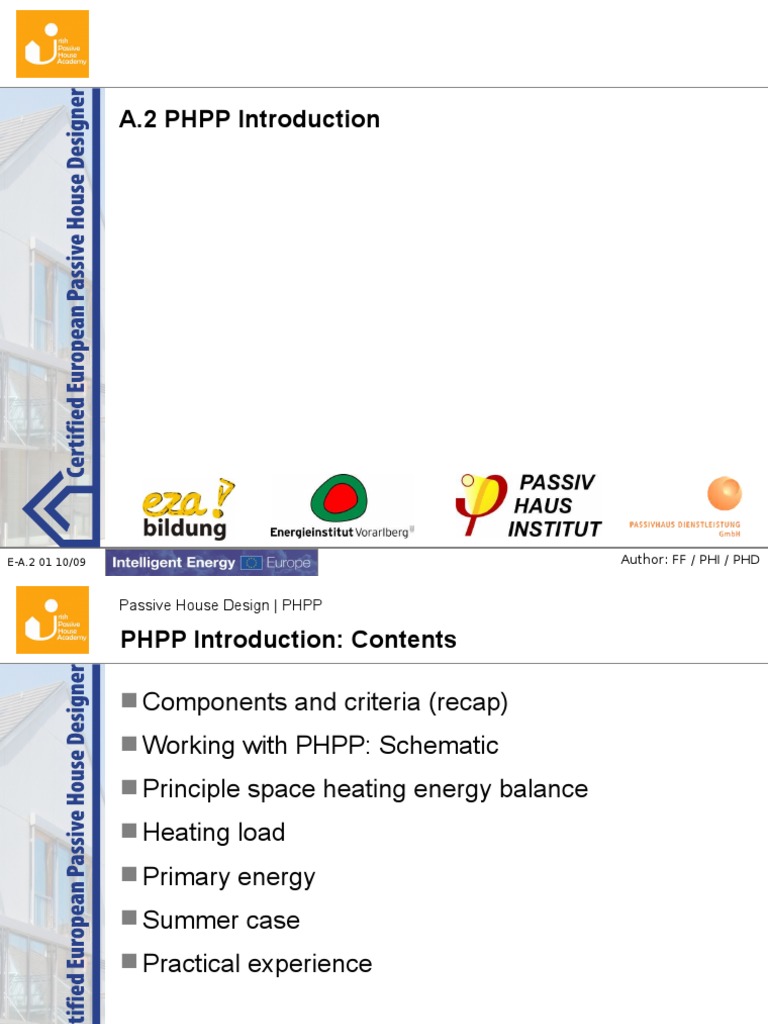 Passive House Design Guide | PDF | Solar Energy | Ventilation ...
