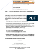 Informe 002 de Direcc. CIST 2019 Soporte Completo