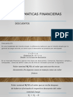 2 Matematicas Financieras Descuentos 