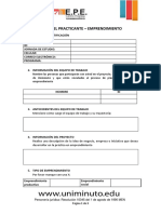 Ficha Del Practicante