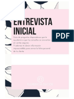 Gui A de Preguntas para La Entrevista de Venta Con El Cliente PDF