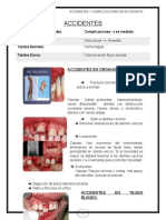 Accidentes y complicaciones en exodoncia