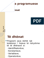 Të Dhënat Në Programim