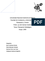 Planeación Estrategica-Lavanderia