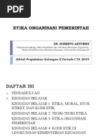 Download ETIKA ORGANISASI PEMERINTAH by Eko Puji Lestiyanto SN45721633 doc pdf