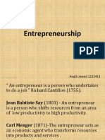 What Is Entrepreneurship