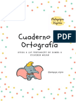 Cuaderno Ortografía