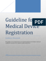 Guideline For MD Registeration