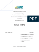 Manual Sabre - COMPU IV