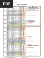 Academic Calendar 2010-11