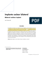 Implante Coclear Bilateral