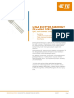 Meas Emitter Assembly Elm-4000 Series: Spo Optical Sensor Component